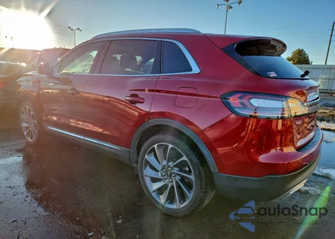 2021 Lincoln Nautilus Reserve z USA, uszkodzony, nr VIN 2LMPJ8KP5MBL12243